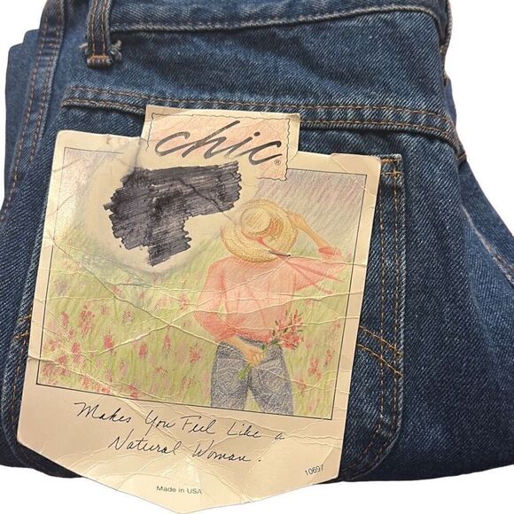 women’s Vintage CHIC Jeans NWT Size 14 - Picture 7 of 9